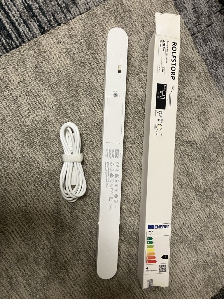 Ikea Rolstorp led verlichting, Led-lamp, Nieuw, Overige fittingen, Ophalen of Verzenden