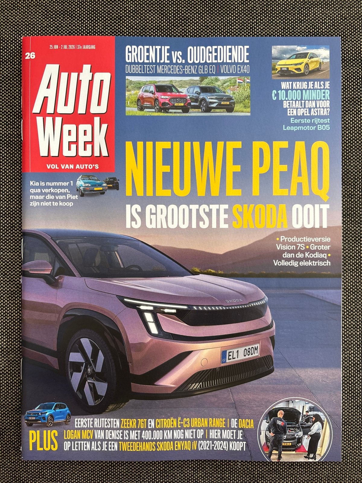 AutoWeek Magazine 25 juni - 2 juli 2026 - Nieuwe Skoda, Verzenden, Nieuw