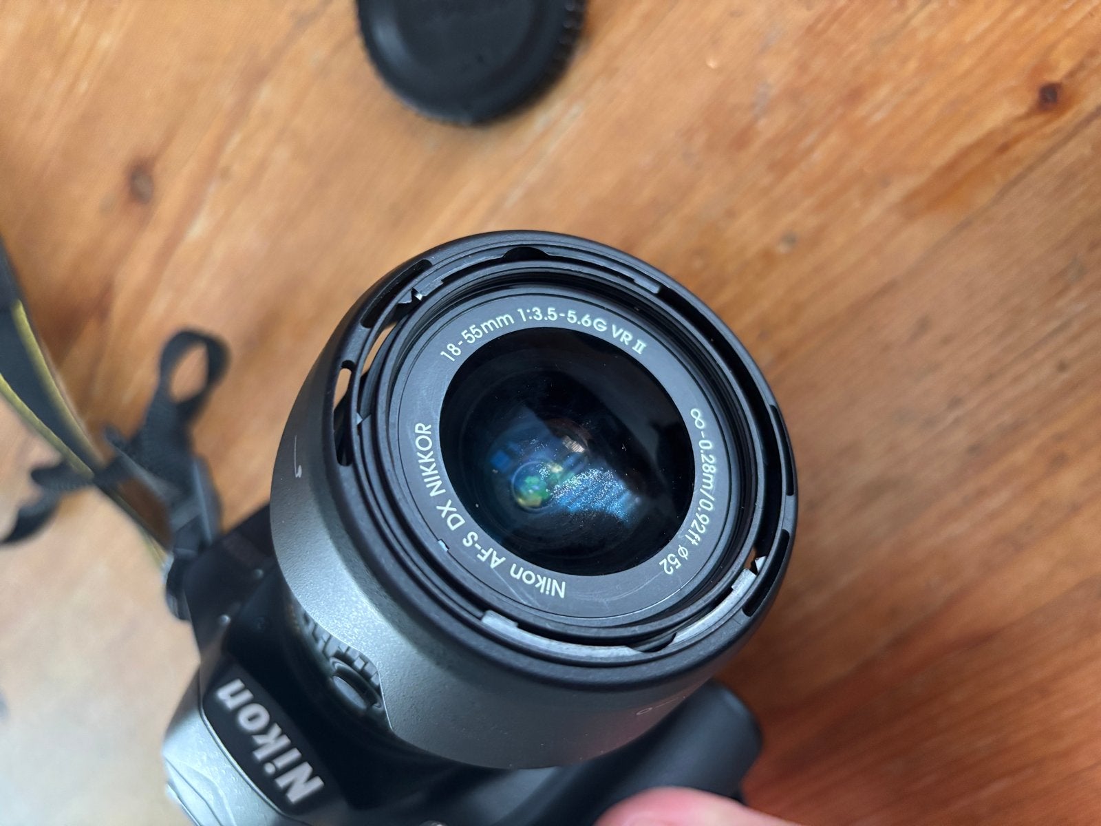 Nikon D3200 Spiegelreflexcamera met 2 lenzen en accessoires, Ophalen, Gebruikt, Spiegelreflex, Beeldstabilisatie