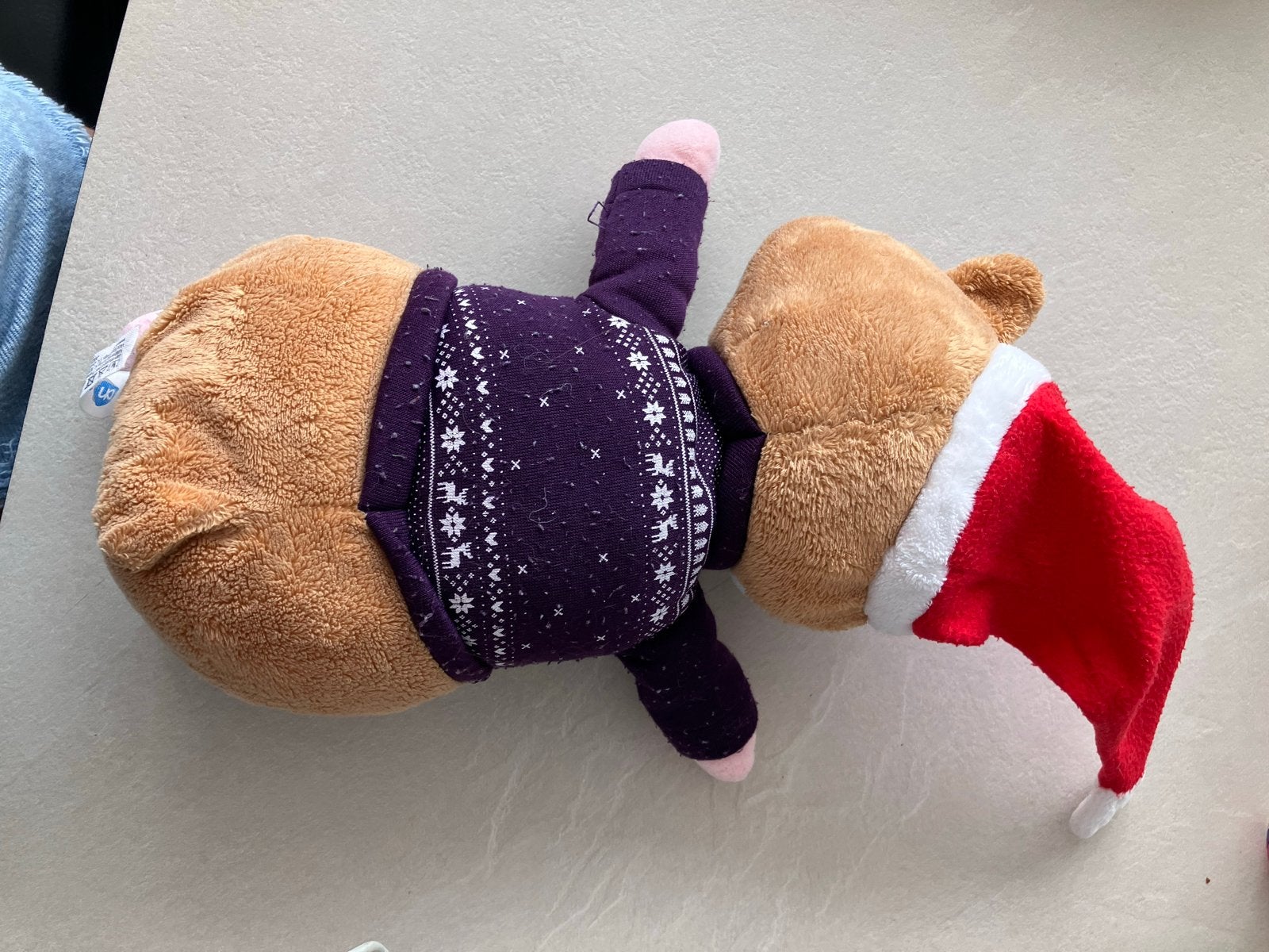 Albert Heijn Hamster Kerst Knuffel, Gebruikt, Albert Heijn, Hamster, Ophalen of Verzenden