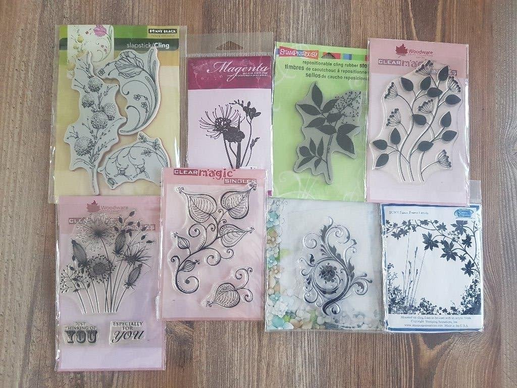 Stempels bloemen en ornamenten, Ophalen of Verzenden, Nieuw, Overige typen