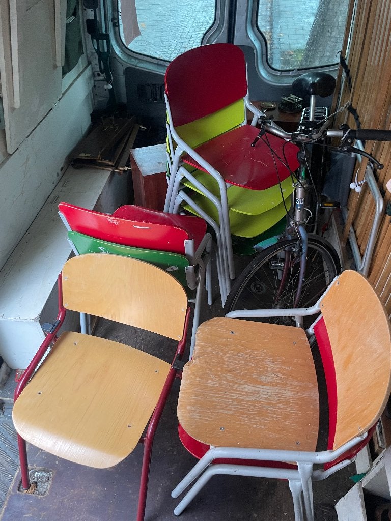 Eromes stoelen, tien stuks, Ophalen, Vijf, Zes of meer stoelen