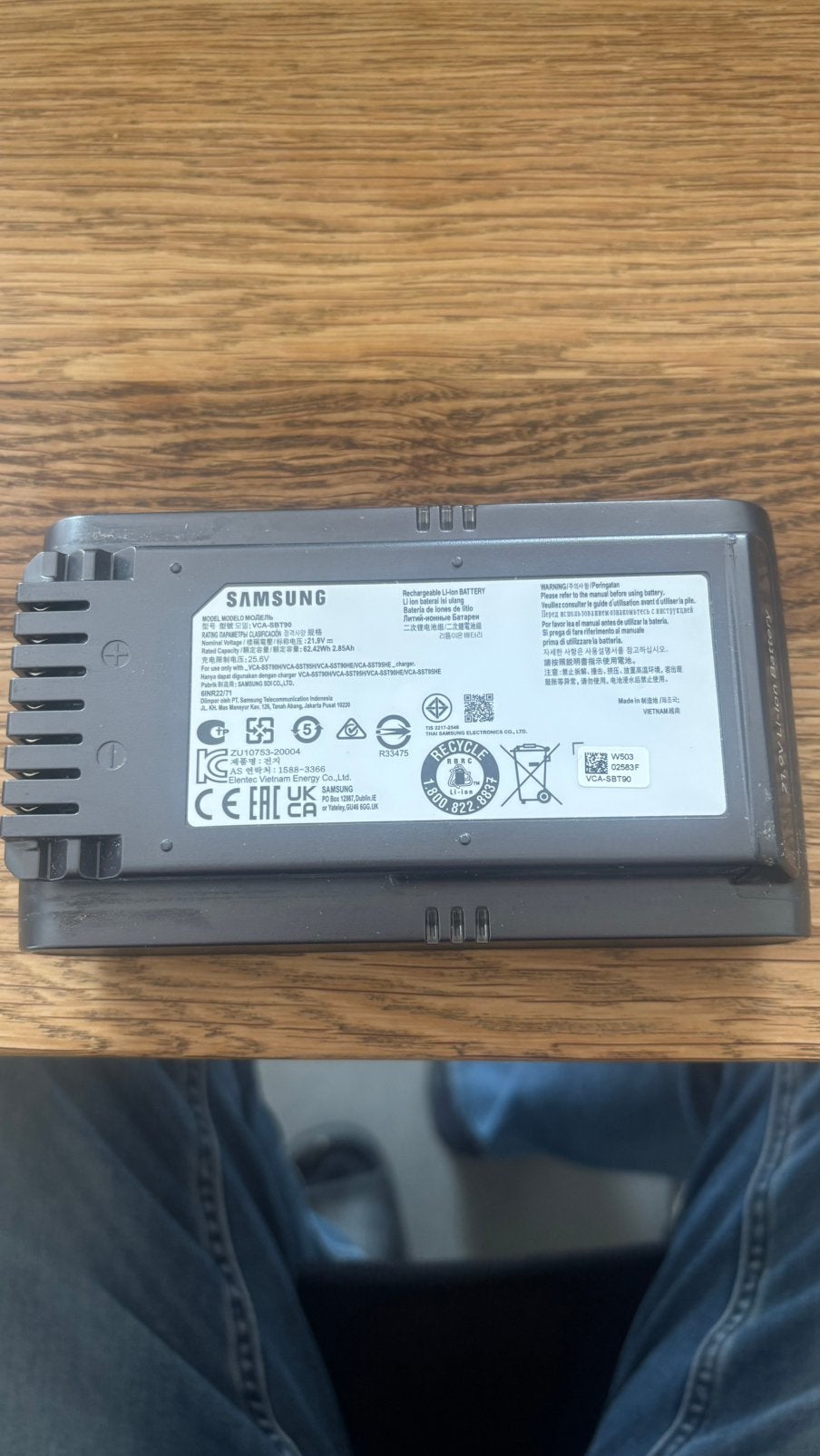 Samsung VCA-SBTA60, Witgoed en Apparatuur, Stofzuigers, Nieuw, Steelstofzuiger, Samsung, Verzenden
