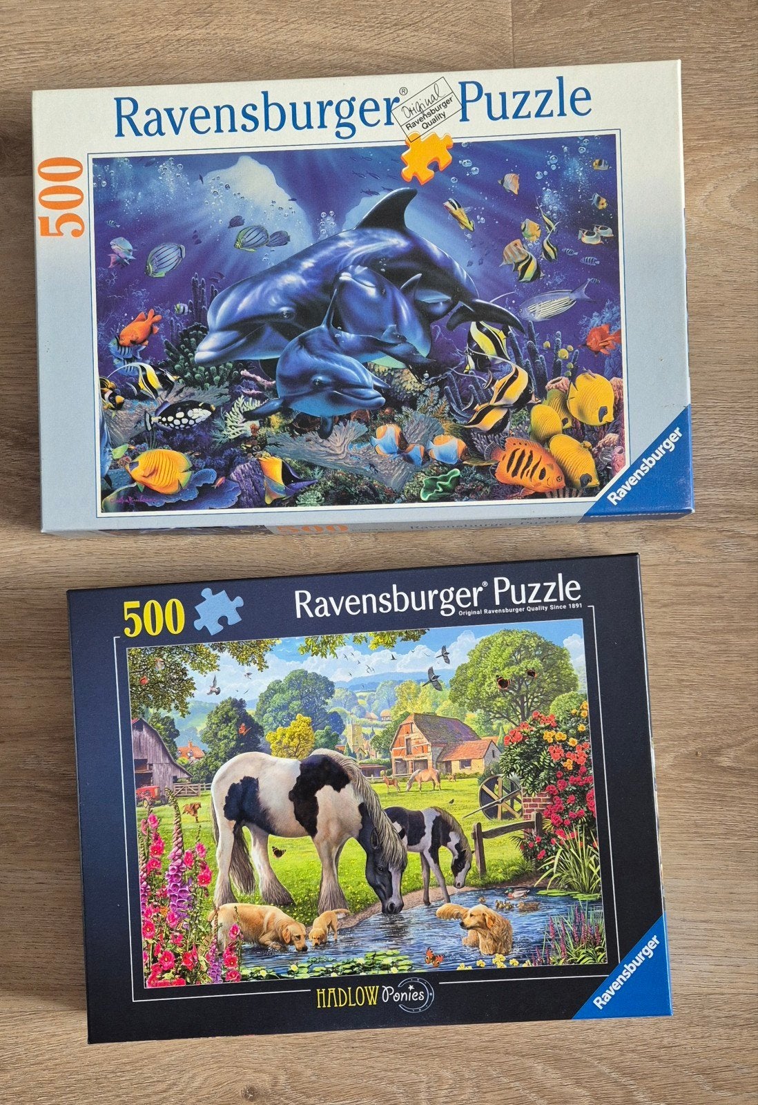 puzzels 500 stukjes, Ophalen of Verzenden, 500 t/m 1500 stukjes, Zo goed als nieuw