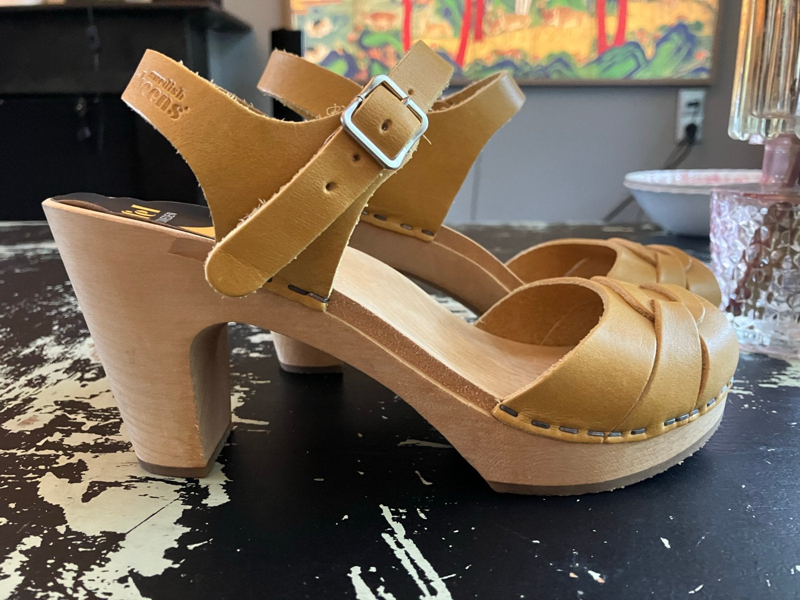 Hasbeens maat 35, Ophalen of Verzenden, Zo goed als nieuw, Bruin, Sandalen of Muiltjes