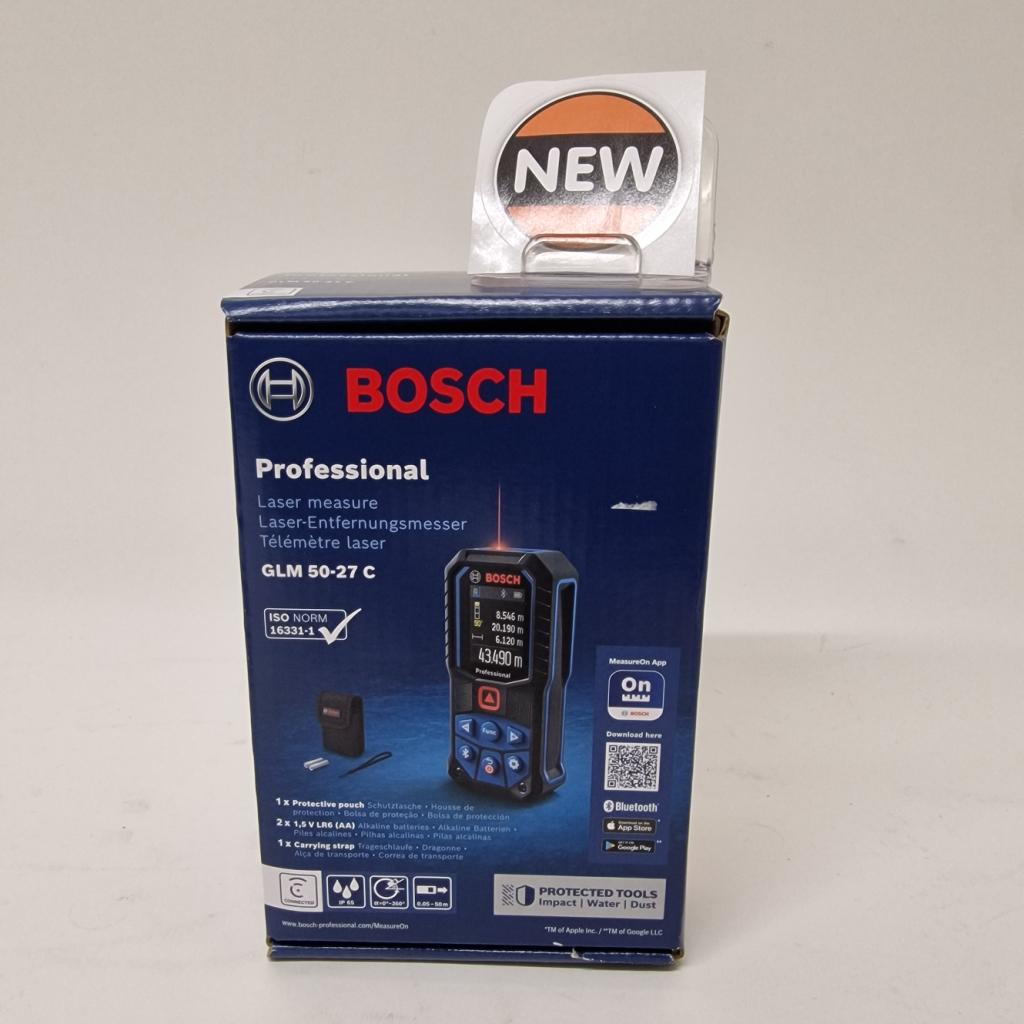 Bosch Professional GLM 50-27C Laserafstandsmeter | Nieuw, Bosch, Nieuw, Support@bosch.com, Robert Bosch GmbH
Robert-Bosch-Platz 1
70839 Gerlingen-Schillerhöhe
Germany