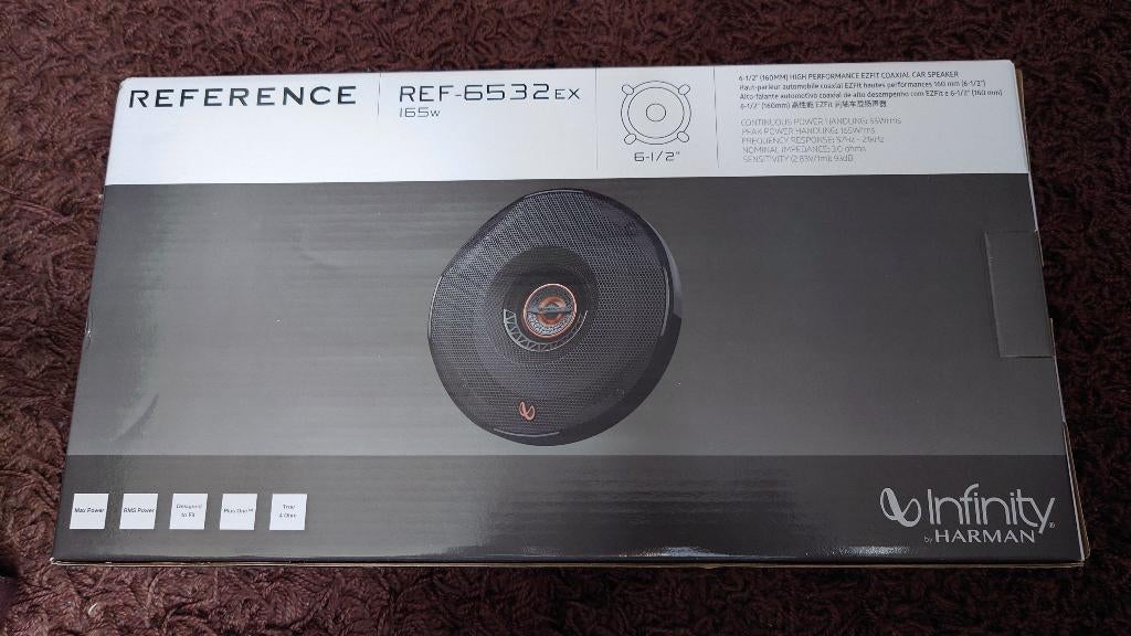 Infinity reference REF-6532EX coaxiale speaker set, Ophalen of Verzenden, Nieuw