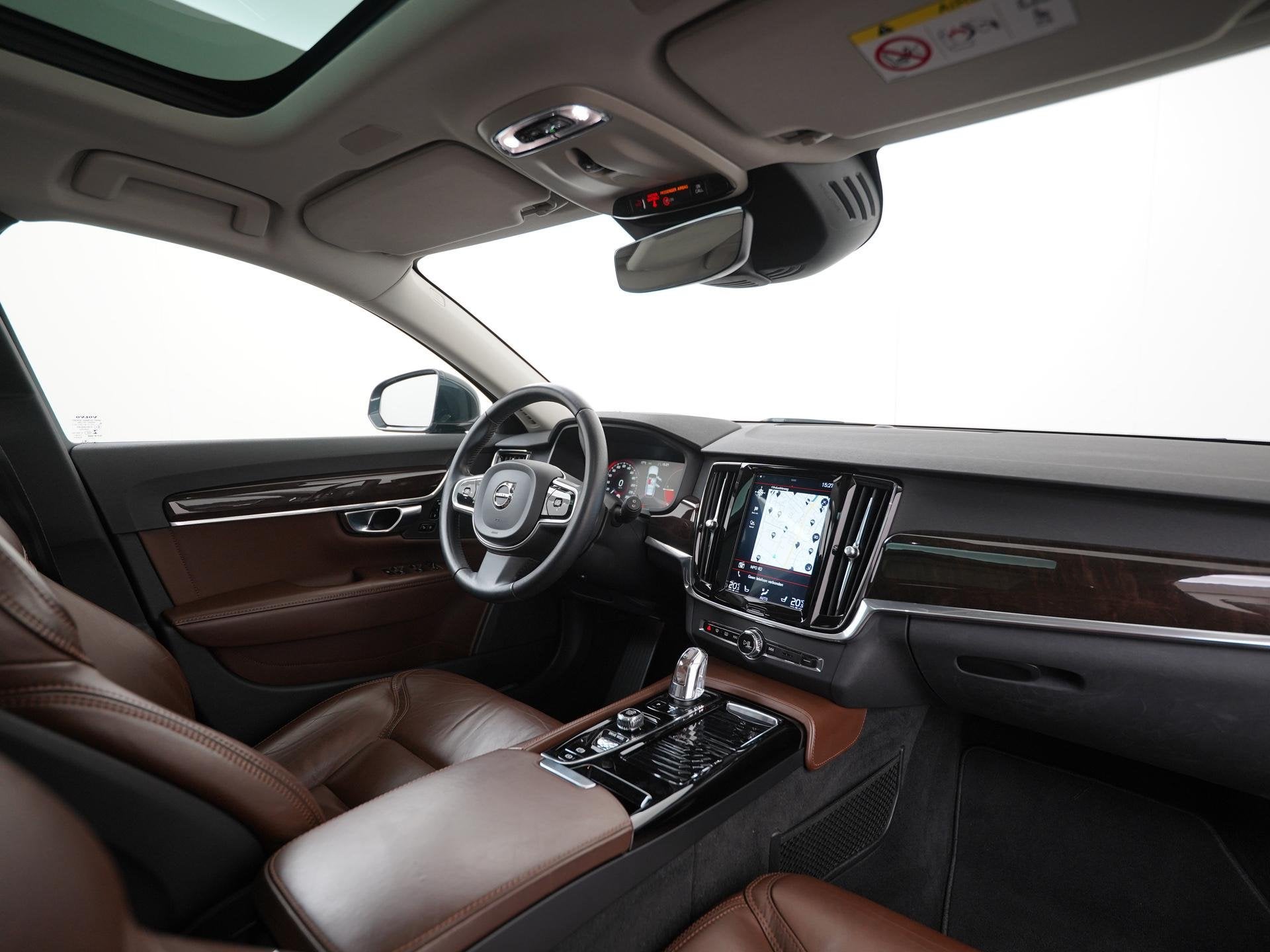 Volvo V90 2.0 T8 AWD Inscription | Panoramadak | Nappa Leder, Auto's, Automaat, Euro 6, 4 cilinders, 120 €/maand