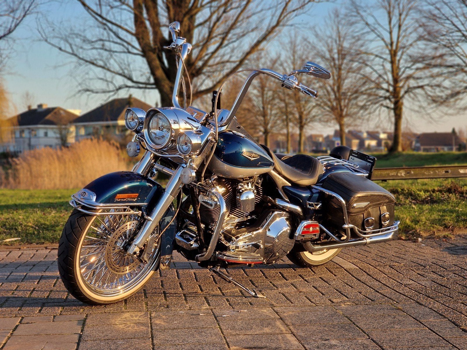 Harley-Davidson Road King - Mexicaanse Stijl Chopper, Motoren, Motoren | Harley-Davidson, 2 cilinders, Gebruikt, Meer dan 35 kW