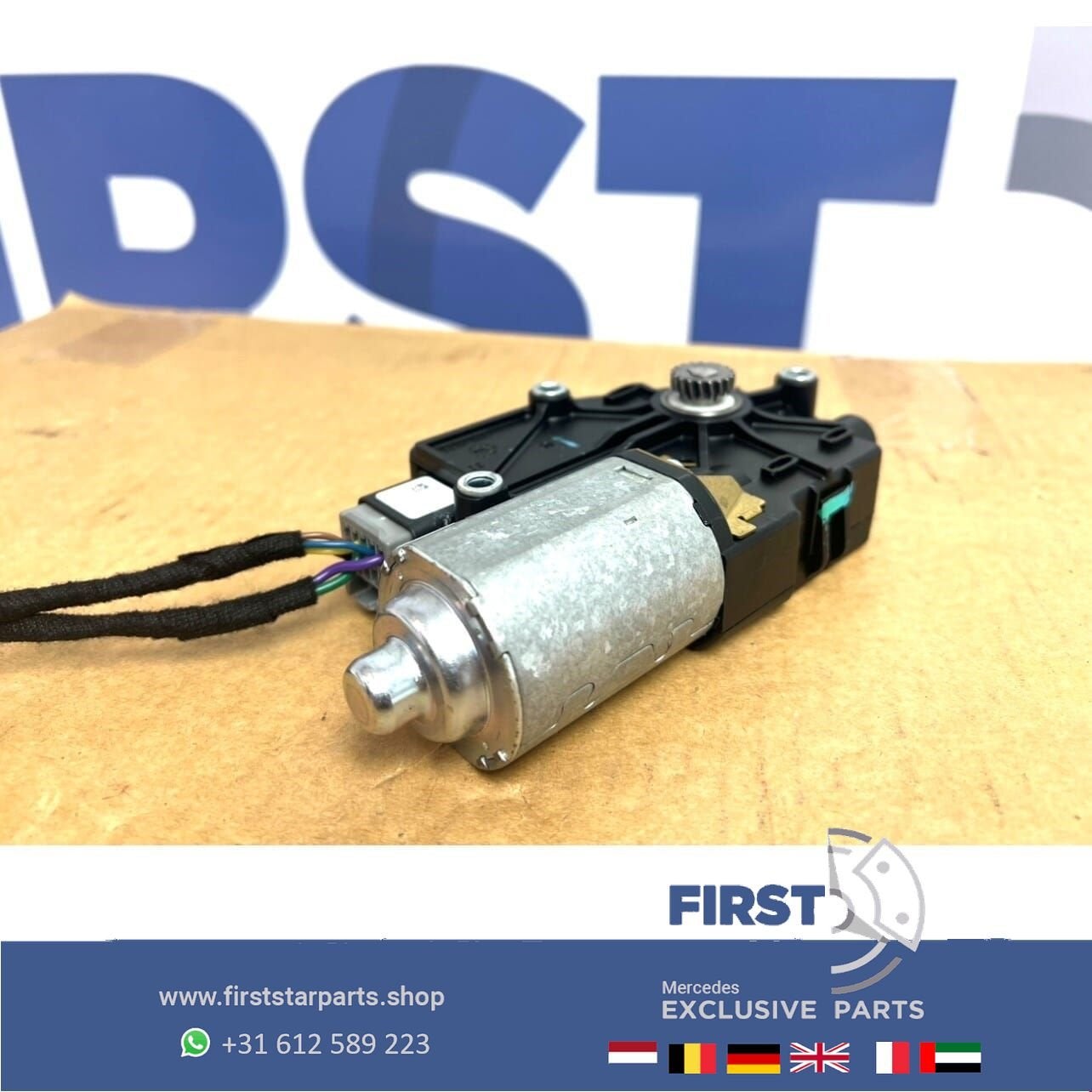W164 ML dakmotor A1648201442 M Klasse dak motor panorama ORI, Auto-onderdelen, Gebruikt, -, Ophalen of Verzenden, -