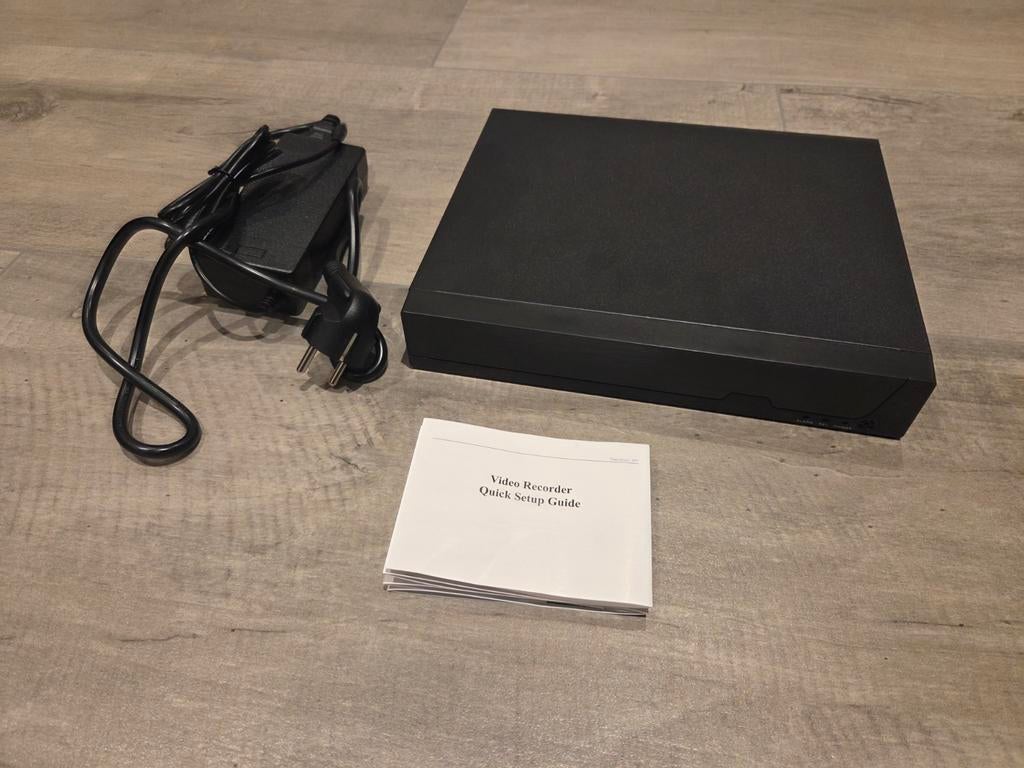 Overscam 8-kanaals PoE NVR met 500GB HDD - Tuya/ONVIF, Ophalen of Verzenden, Zo goed als nieuw