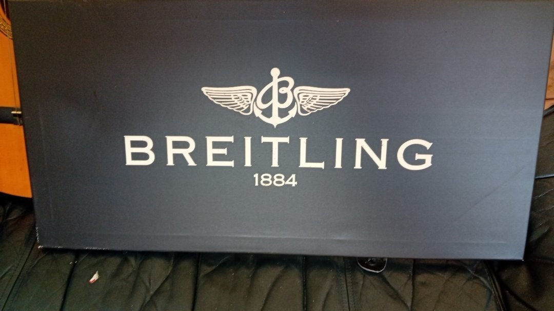 Breitling doek schilderij, Ophalen