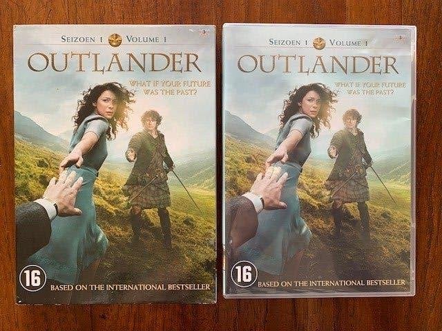 Outlander seizoen 1 deel 1  3 dvd box, Cd's en Dvd's, Bonusmateriaal, Seizoen 1, Zo goed als nieuw, Actie en Avontuur