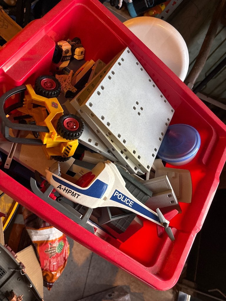 Playmobil - van alles door elkaar, Ophalen, Gebruikt