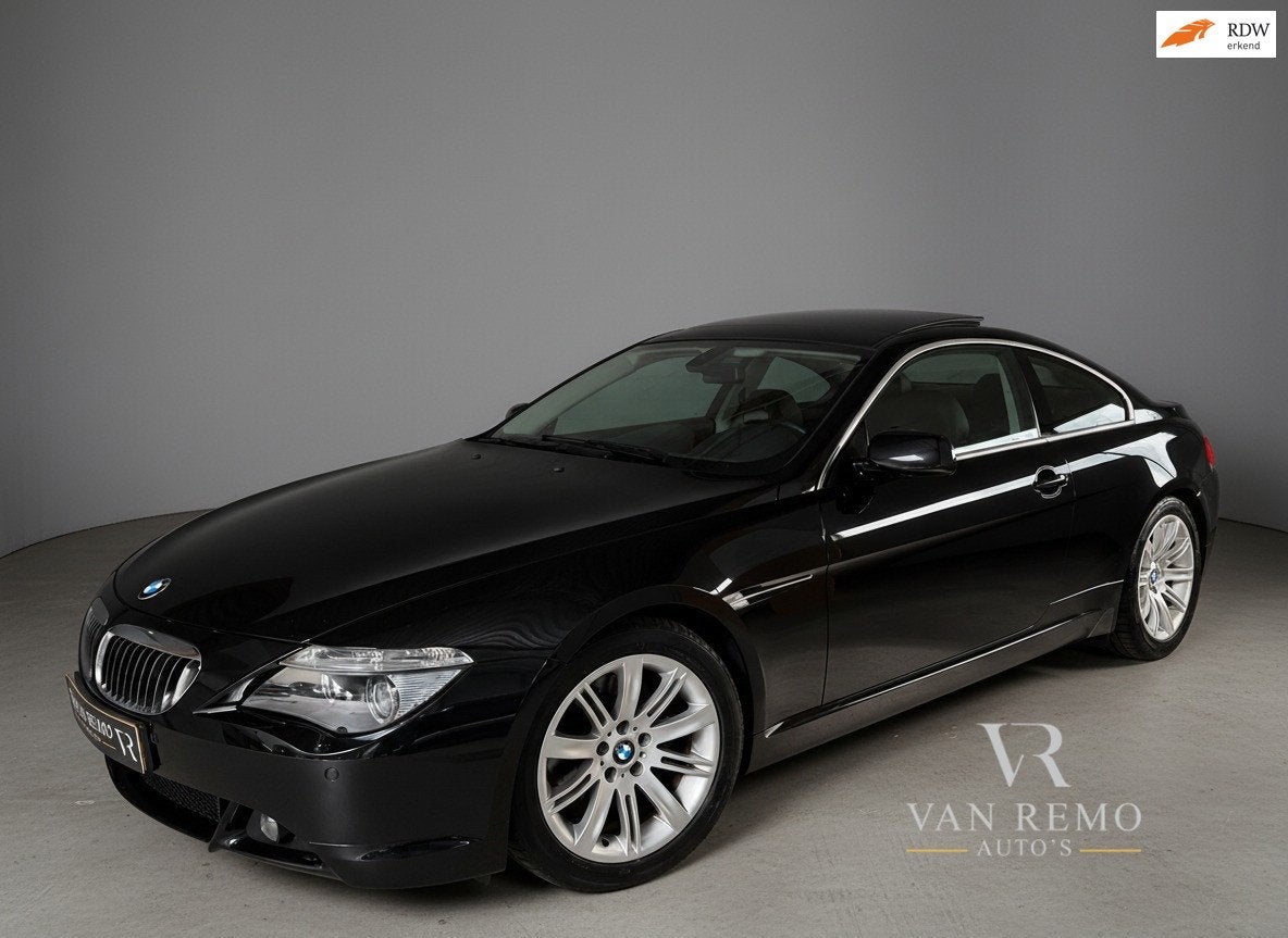 BMW 6-serie 630i Automaat|Clima|Pano|Stoelvw|Xenon|Nap!, Auto's, Achterwielaandrijving, Gebruikt, Euro 4, 1480 kg