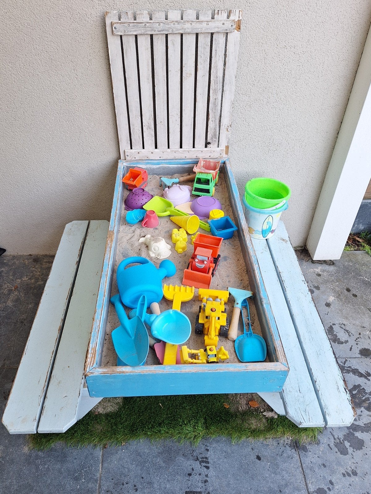 Zandbak picknicktafel voor kinderen, Kinderen en Baby's, Ophalen, Gebruikt