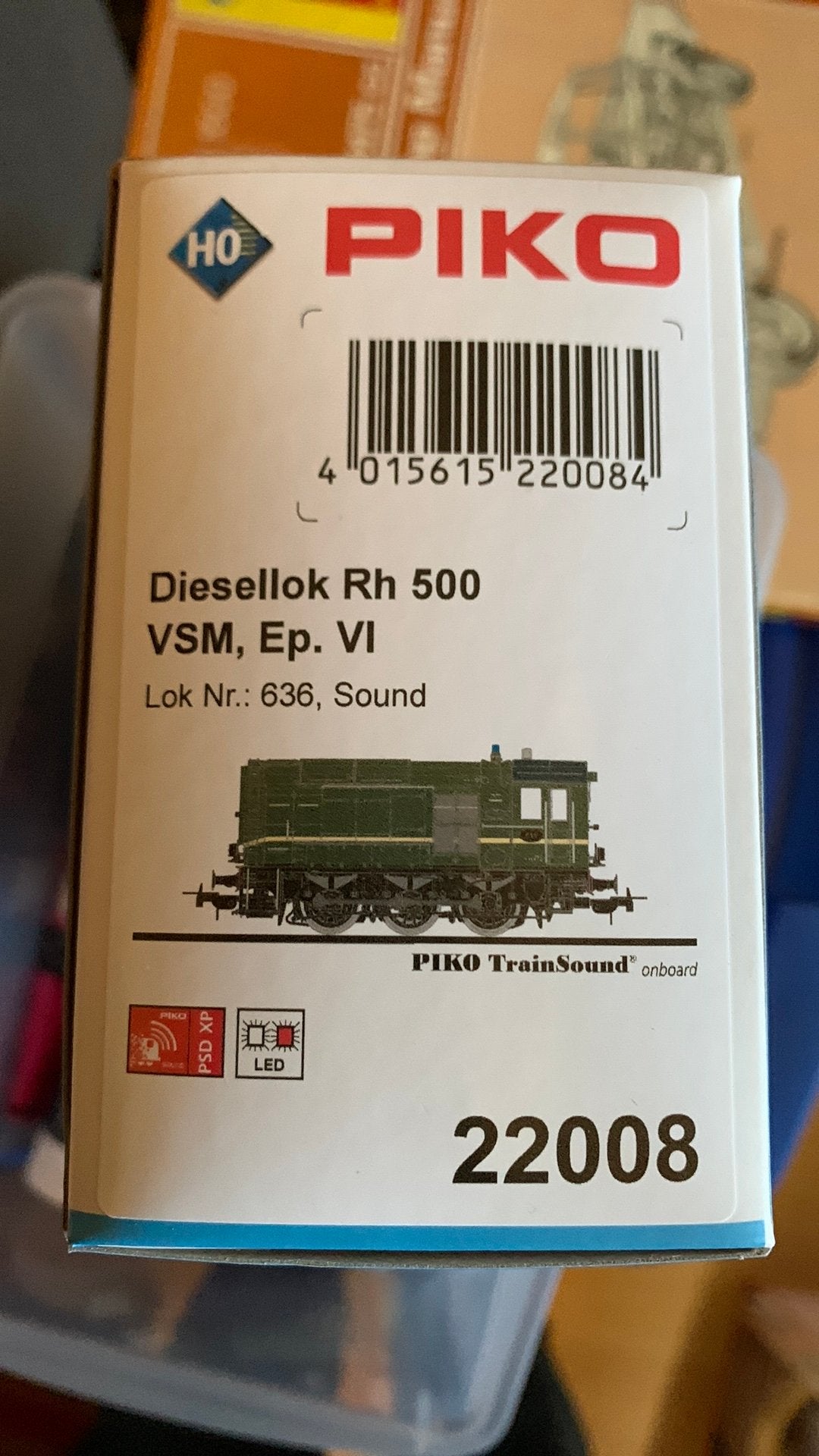 Piko VSM 600 dig sound, Nieuw, NS, Gelijkstroom, Locomotief