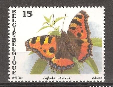 België, Vlinder, 1993., Postzegels en Munten, Postzegels | Europa | België, Ophalen of Verzenden, Postfris