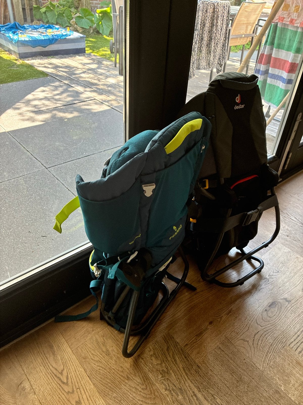 Ferrino Squirrel baby draagrugzak - Ideaal voor wandelen, Overige merken, Ophalen of Verzenden, Zo goed als nieuw, Rug