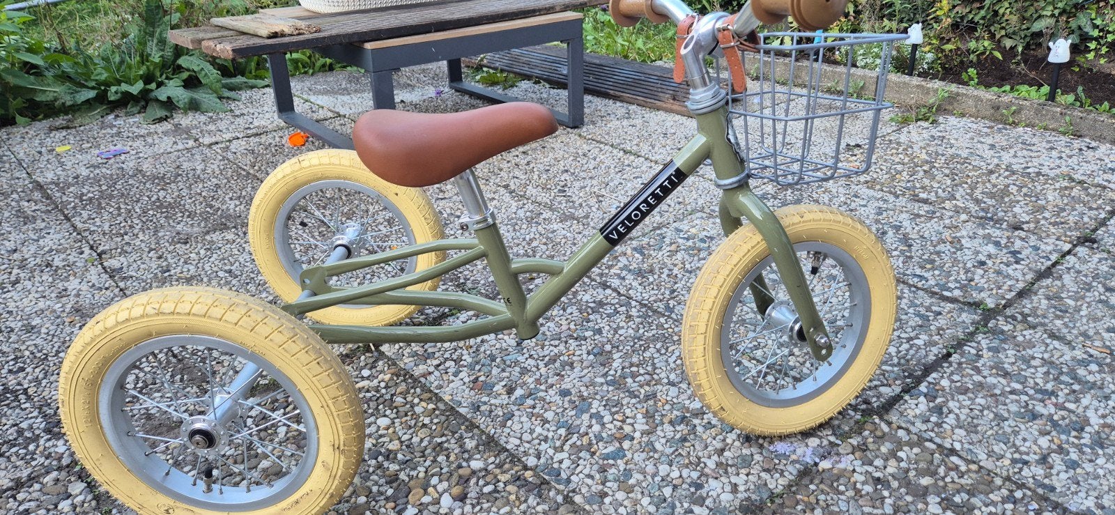 Veloretti Tricycle loopfiets incl. mandje, Ophalen, Zo goed als nieuw, Overige merken
