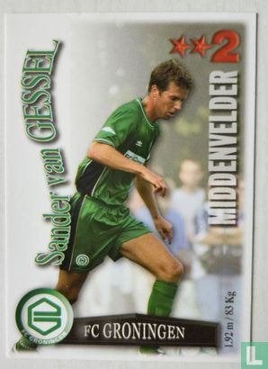 Spelerskaart FC Groningen 2003 - Sander van Gessel, Ophalen of Verzenden, Zo goed als nieuw, Overige binnenlandse clubs, Spelerskaart