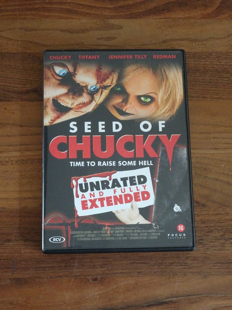 Seed of Chucky dvd, Cd's en Dvd's, Dvd's | Horror, Vanaf 16 jaar, Ophalen of Verzenden, Gebruikt, Slasher