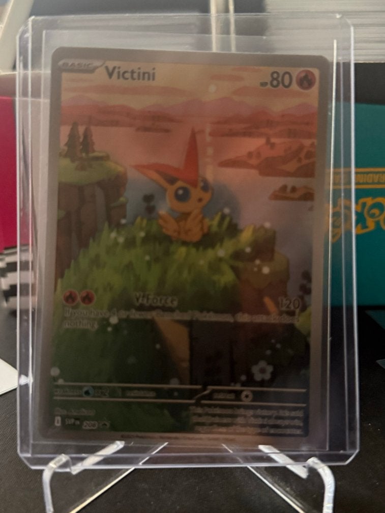 Victini Promo SVP 208 - Victini collection - Pokémon Kaart, Ophalen of Verzenden, Nieuw, Losse kaart, Foil