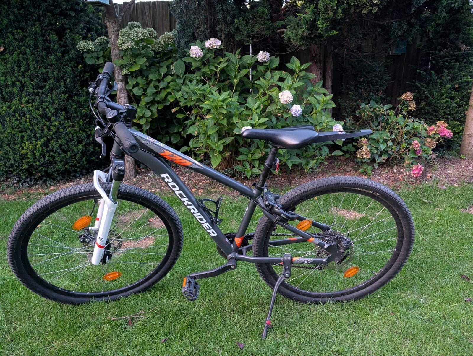 Rockrider ST120 Mountainbike - S frame, 27,5 inch, 9 versn., Fietsen en Brommers, Gebruikt, Hardtail, Schijfrem, Ophalen
