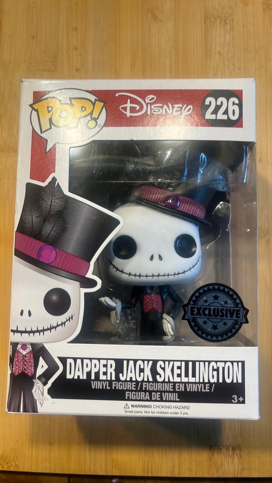 disney funko pop Dapper jack skellington exclusive, Ophalen of Verzenden, Zo goed als nieuw