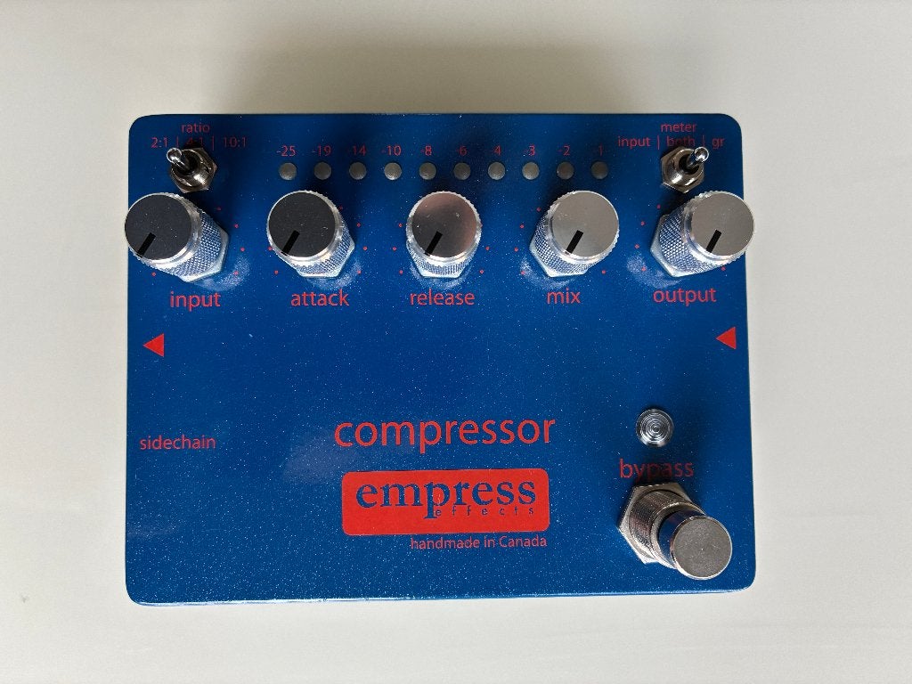 Empress compressor, Muziek en Instrumenten, Effecten, Verzenden, Zo goed als nieuw, Compressor