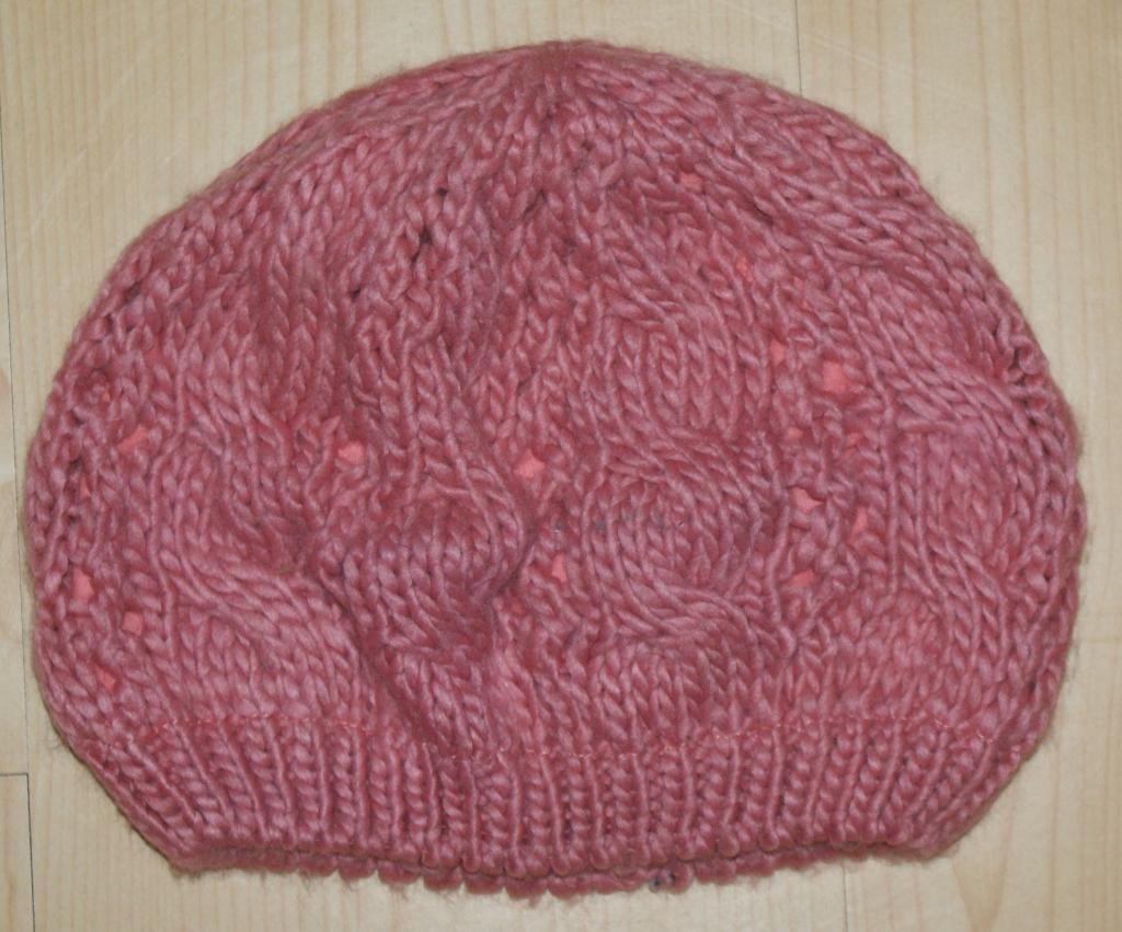 Zara grofgebreide gevoerde muts. Van 100% acryl, voering van, Kinderen en Baby's, Gebruikt, Meisje, Ophalen of Verzenden, Zara