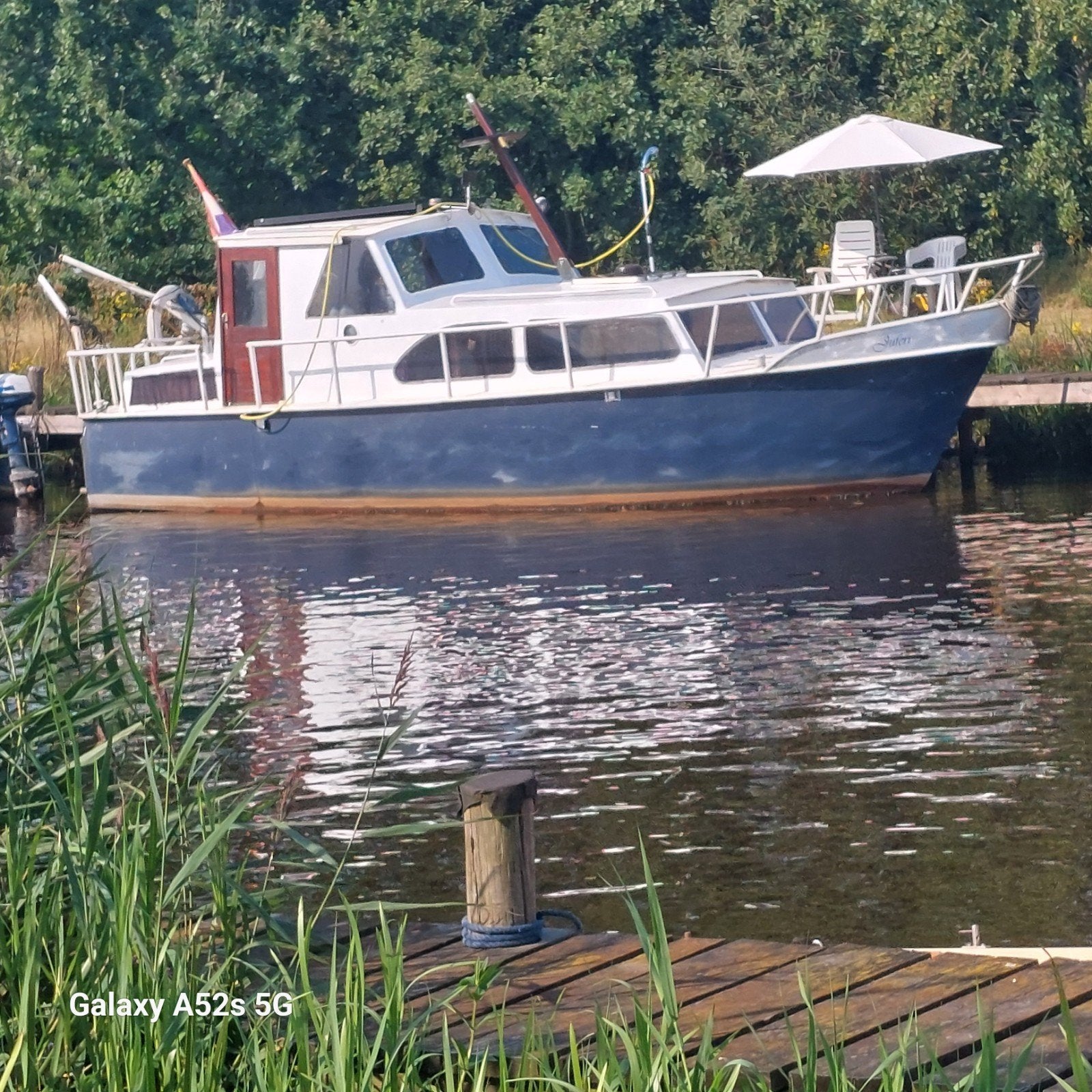 Ten Broeke kruiser opknapper, Ophalen, Binnenboordmotor, Diesel, Kruiser