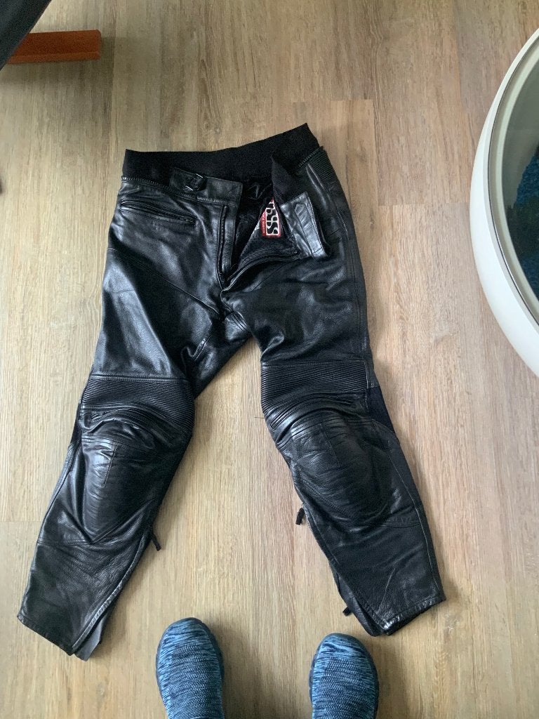 Motorkleding, Ophalen, Broek | leer, Tweedehands, Heren