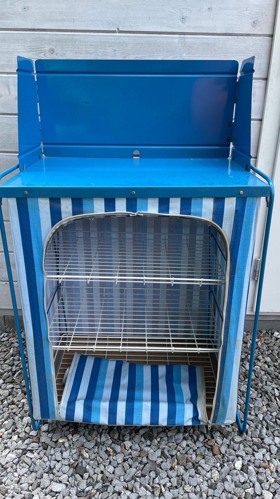 Vintage Campingkeuken / Opvouwbare Keukenkast, Ophalen, Zo goed als nieuw, Campingkast
