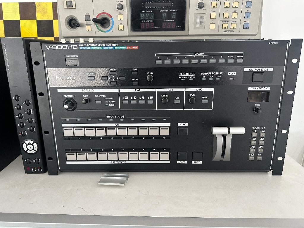 Roland V-800HD MULTI-FORMAT VIDEO SWITCHER HDMI 1080/60p, Ophalen of Verzenden, Nieuw