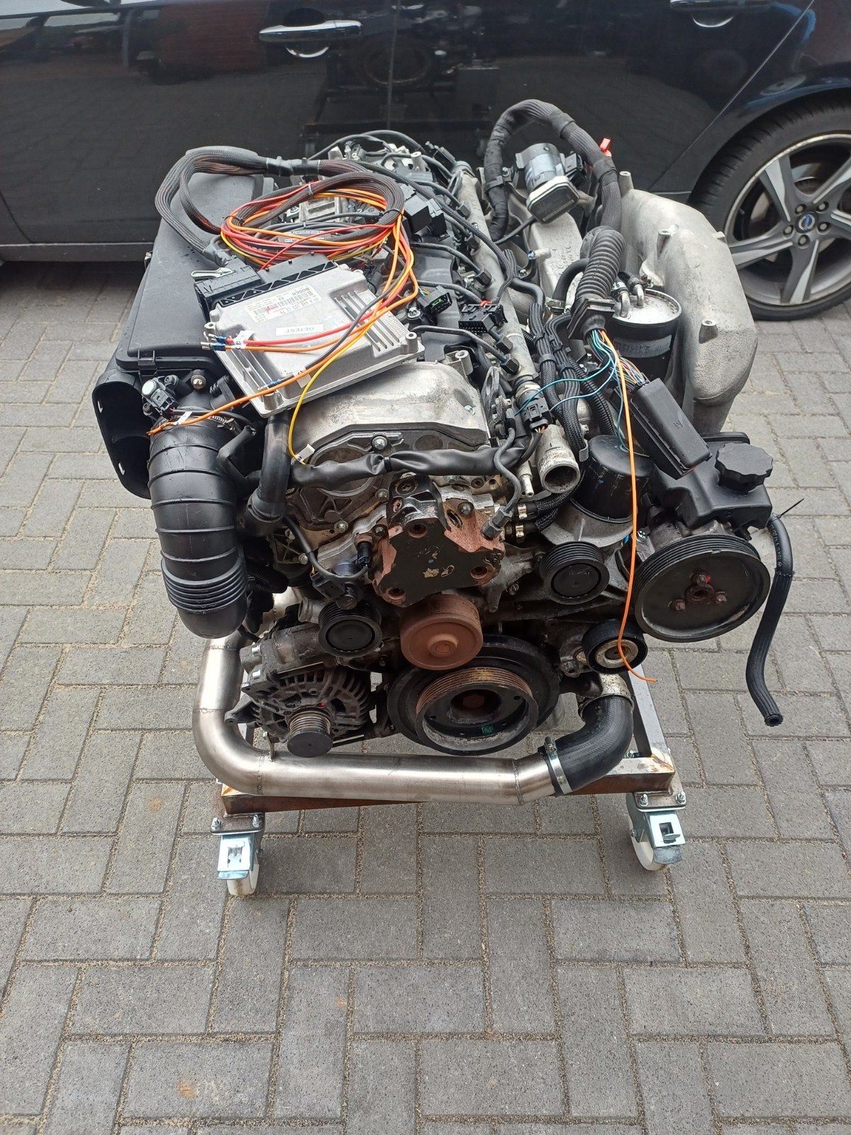 OM648 320 CDI Motor met standalone ECU + kabelboom, Ophalen of Verzenden
