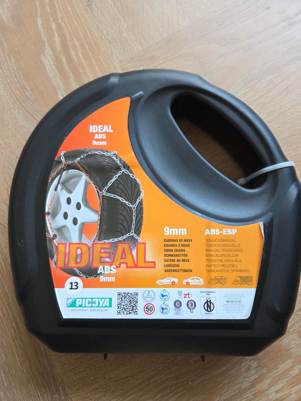 Ideal ABS 9 mm sneeuwkettingen - Maat 13, Ophalen of Verzenden, Nieuw