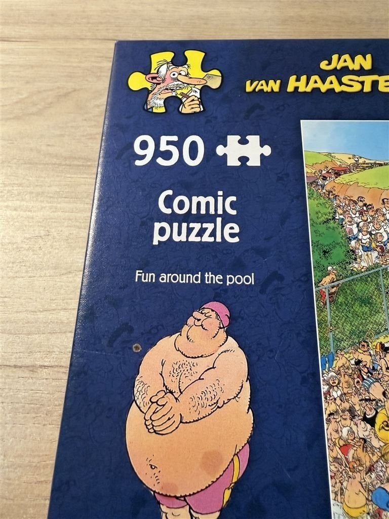 Jan van Haasteren - fun around the pool - 950 stuks - s6319, Verzenden, 500 t/m 1500 stukjes, Zo goed als nieuw