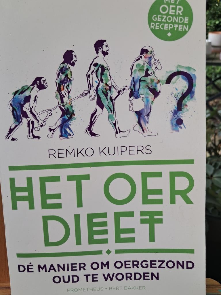 Het Oerdieet: Dé manier om oergezond oud te worden, Boeken, Ophalen of Verzenden, Gelezen, Dieet en Voeding, Remko Kuipers