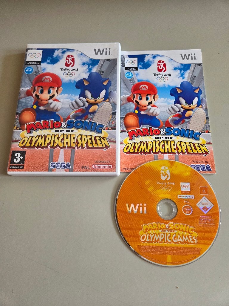 Mario & Sonic op de Olympische Spelen (compleet), Ophalen of Verzenden, Zo goed als nieuw, Sport, 3 spelers of meer