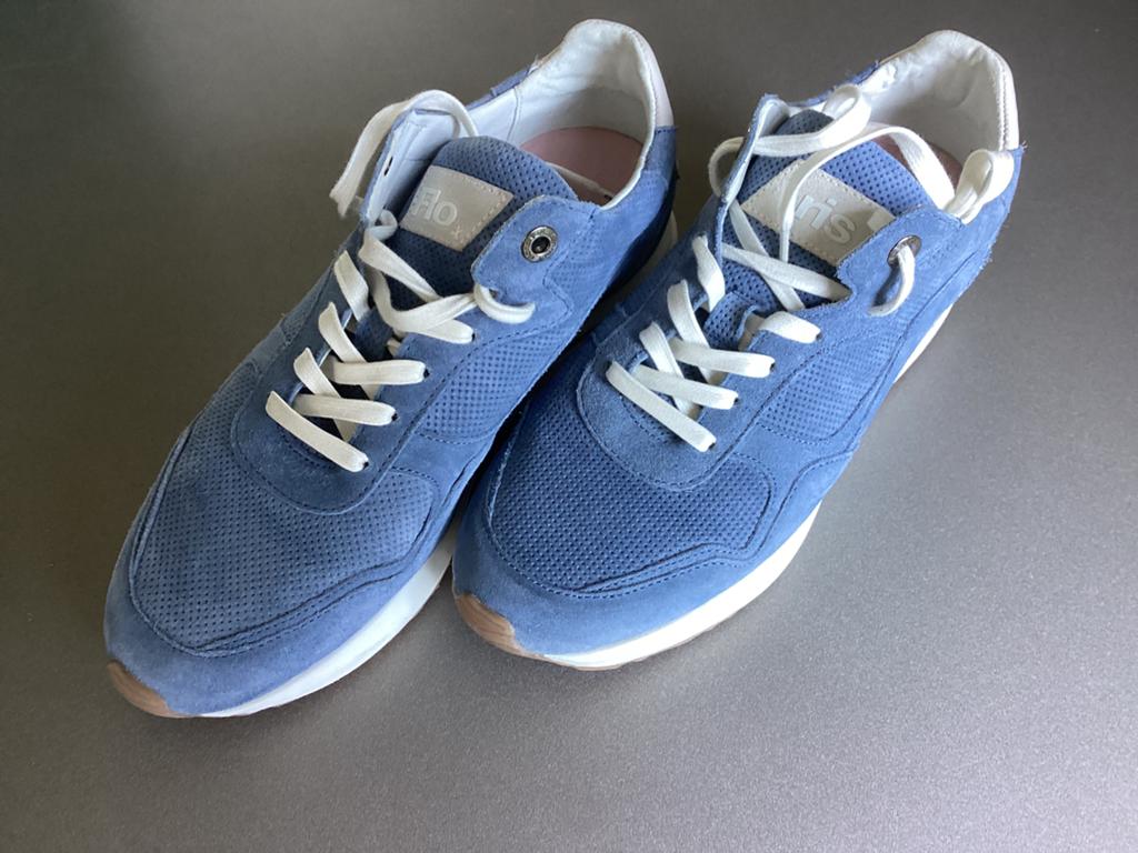 Floris van Bommel sneakers, Blauw, Ophalen of Verzenden, Sneakers of Gympen, Zo goed als nieuw