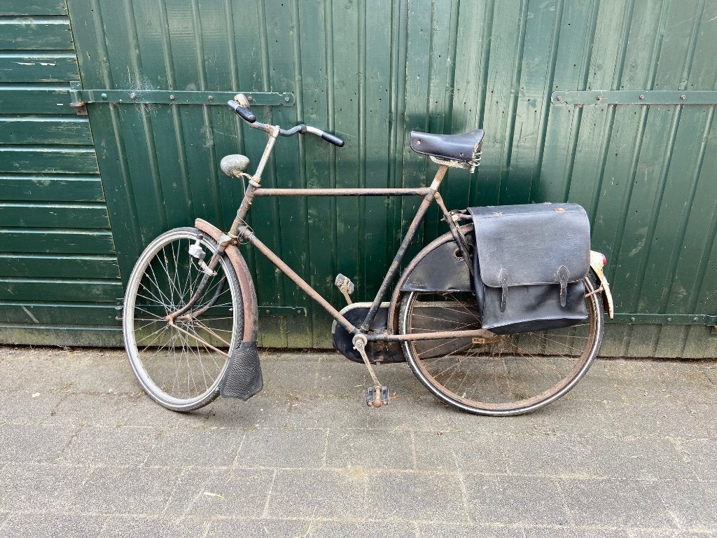 Zeer originele oude Union herenfiets voor een liefhebber, Terugtraprem, Gebruikt, Versnellingen, Ophalen