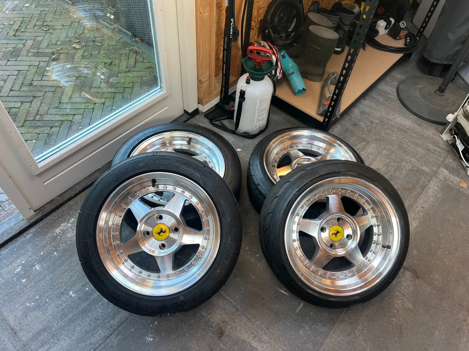4x100 15x8 15x7, Ophalen