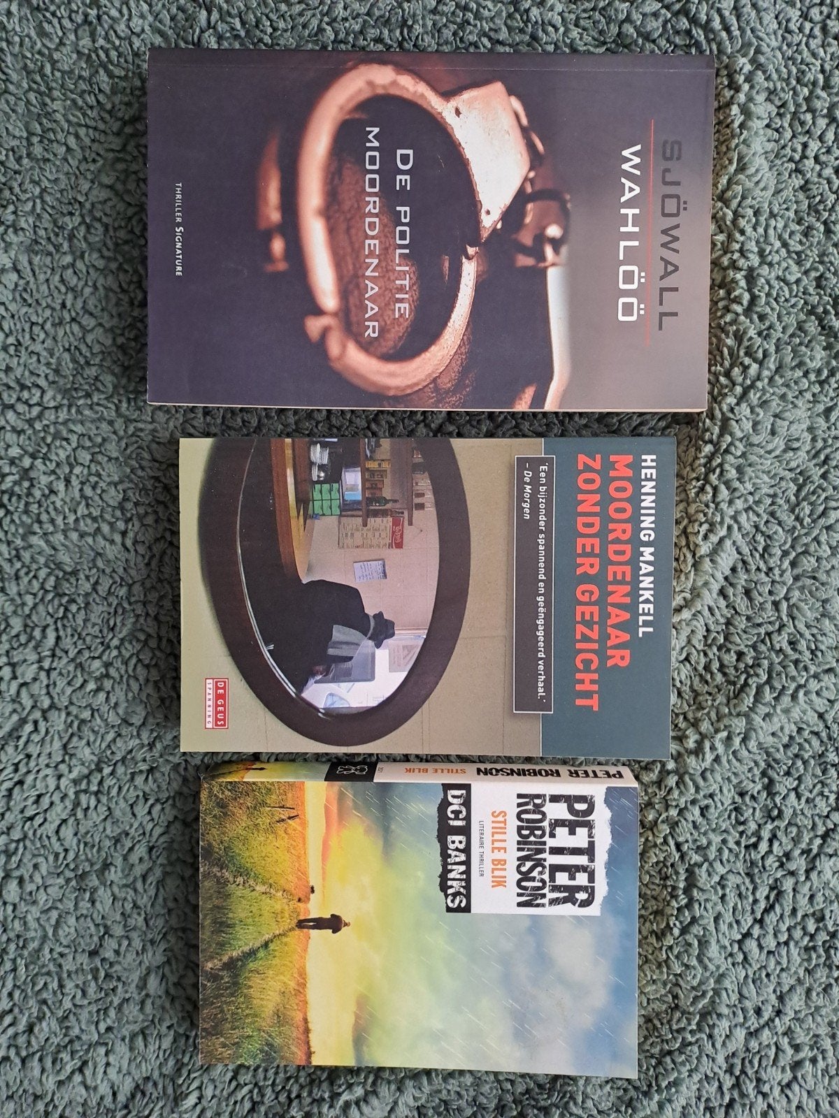 Spannende Thriller Boeken - Peter Robinson, Henning Mankell, Boeken, Ophalen, Gelezen, Peter Robinson, Henning Mankell, Sjöwall & Wahlöö