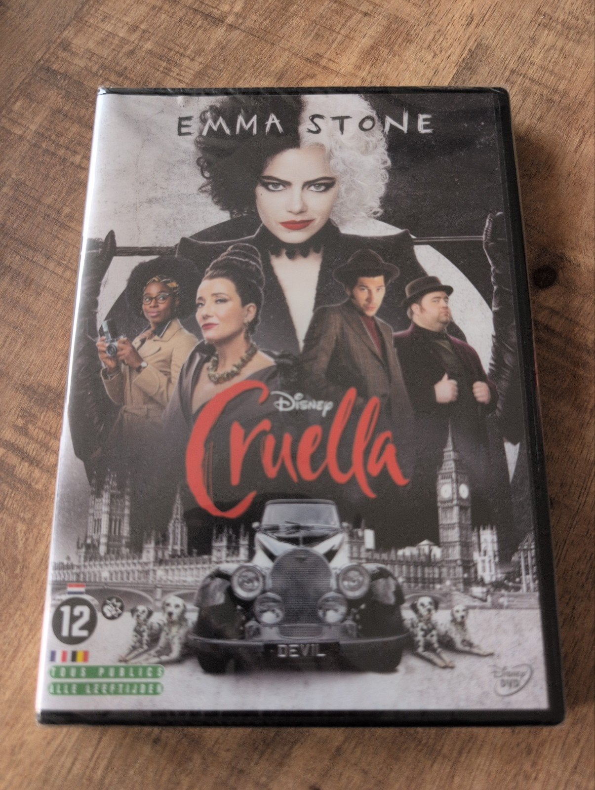Cruella DVD - Nieuw in folie, Cd's en Dvd's, Ophalen, Nederlands, Nieuw in verpakking, Vanaf 12 jaar