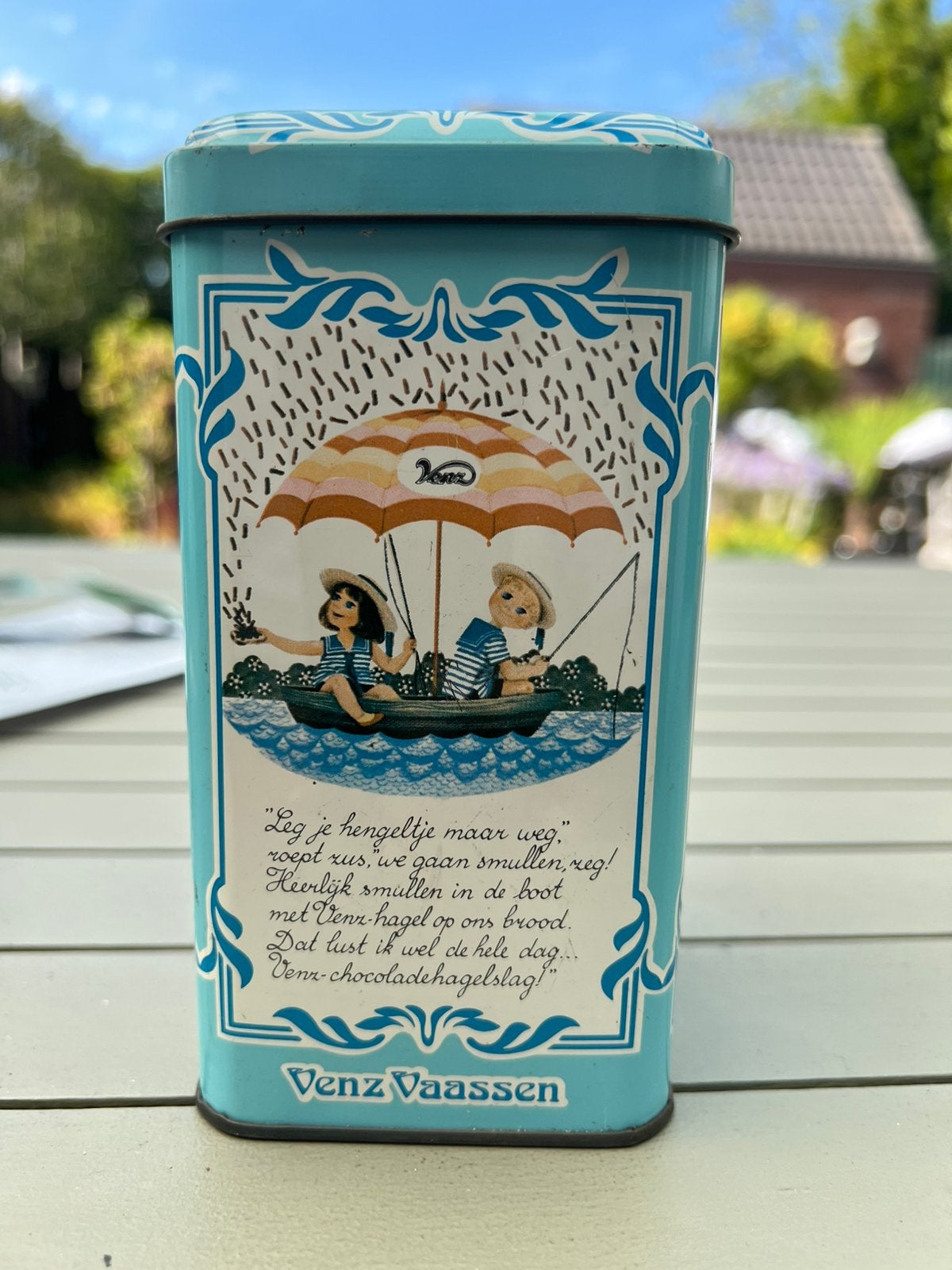 Oud blik van VENZ, Ophalen of Verzenden, Gebruikt, Overige, Overige merken