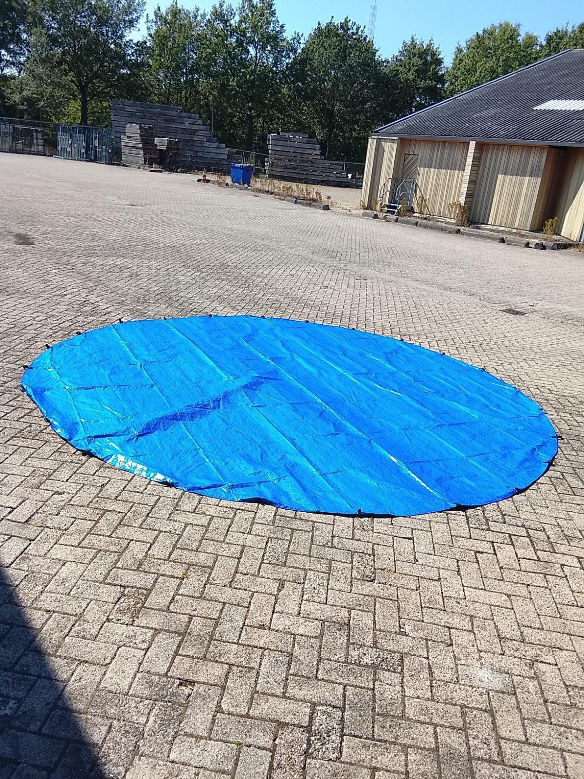 Tillvex Afdekzeil Rond 430cm - Nieuw Zwembadzeil, Tillvex, Overige typen, Onbekend, Nieuw