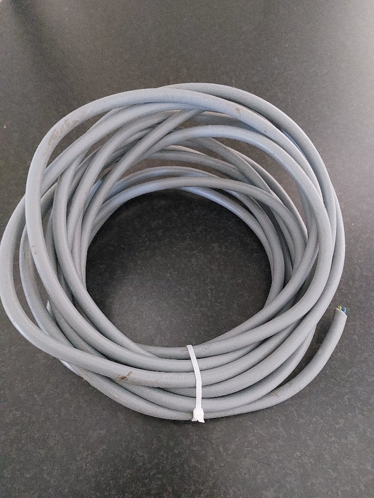 3-aderig buiten kabel, Doe-het-zelf en Verbouw, Ophalen, Kabel of Snoer