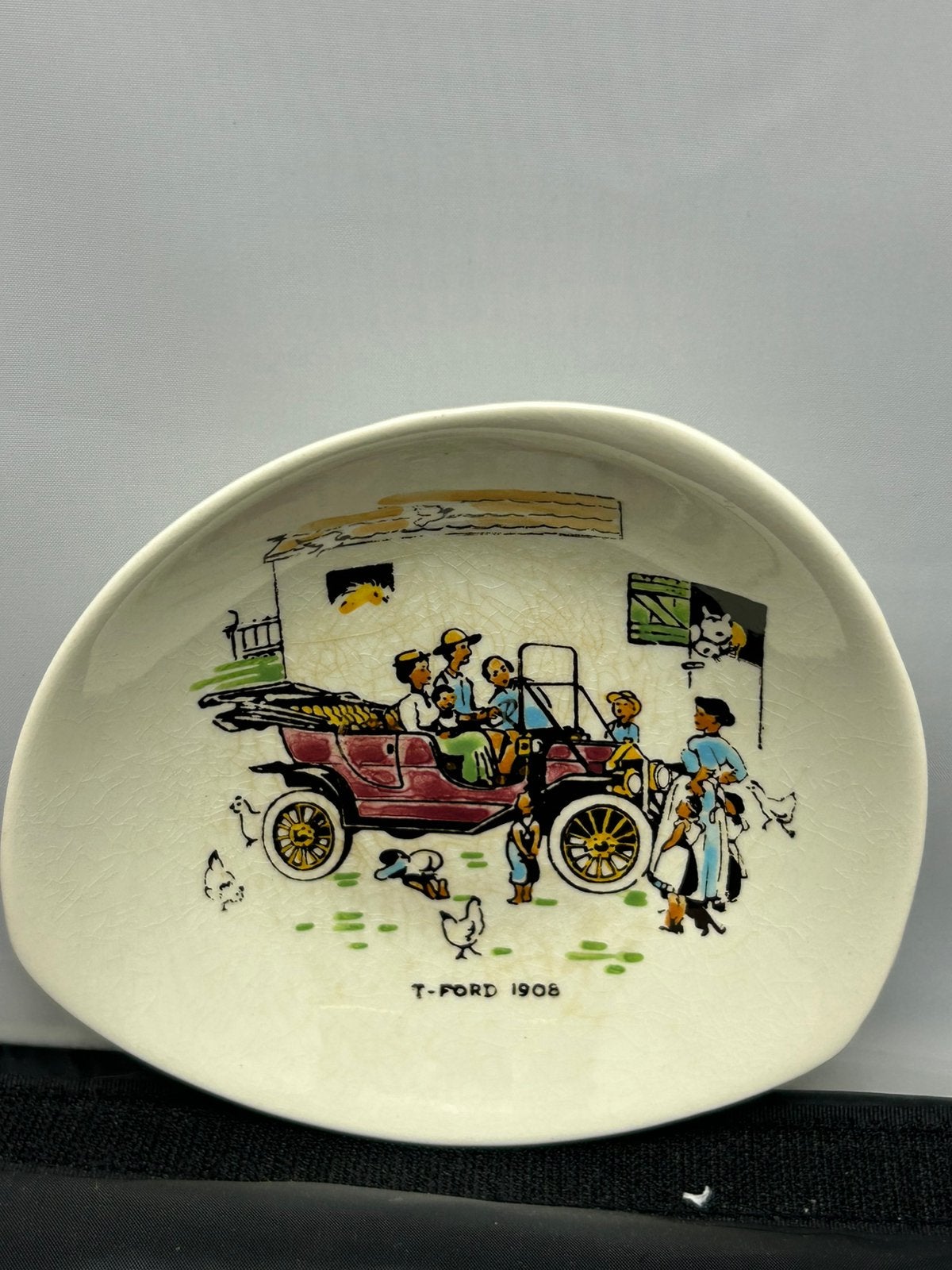 Uniek Ford relatiegeschenk schaaltje/PlazuidGouda/T-Ford1908, Antiek en Kunst, Ophalen