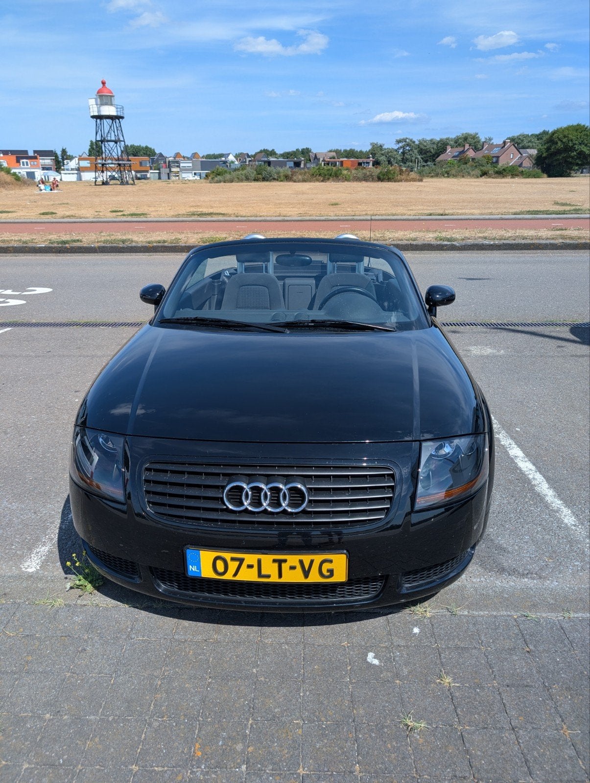 te koop Audi tt cabrio, Auto's, Audi, Voorwielaandrijving, Zwart, 4 cilinders, Zwart